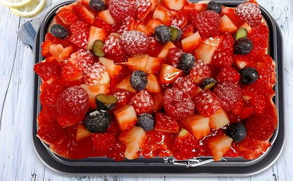 Springform Cake Pan Non-Stick Carbon Steel with Removable Bottom – Leak-Proof Cheesecake Pan, Easy Release Bakeware for Cheesecakes, Brownies & Holiday Baking, Secure Latch, Dishwasher Safe