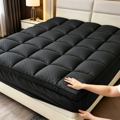 Quilted Mattress Pad 1000GSM Deep Pocket Mattress Protector Fits 8-21 Inch Machine Washable Soft Breathable Bed Cover Twin Full Queen King California King