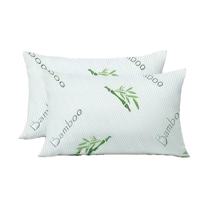 Gusseted Down Alternative Bed Pillows 2 or 4 Pack Standard Queen King Size Supportive Breathable Hotel Luxury Sleep Pillow for Side Stomach Back Sleepers Multiple Colors