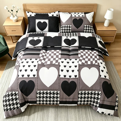 Thin Quilt Bedding Set with Pillowcases Lightweight Breathable Summer Comforter Solid Color Bed Quilt Twin Full Queen King Size Soft Fiber Filled Blanket for Bedroom