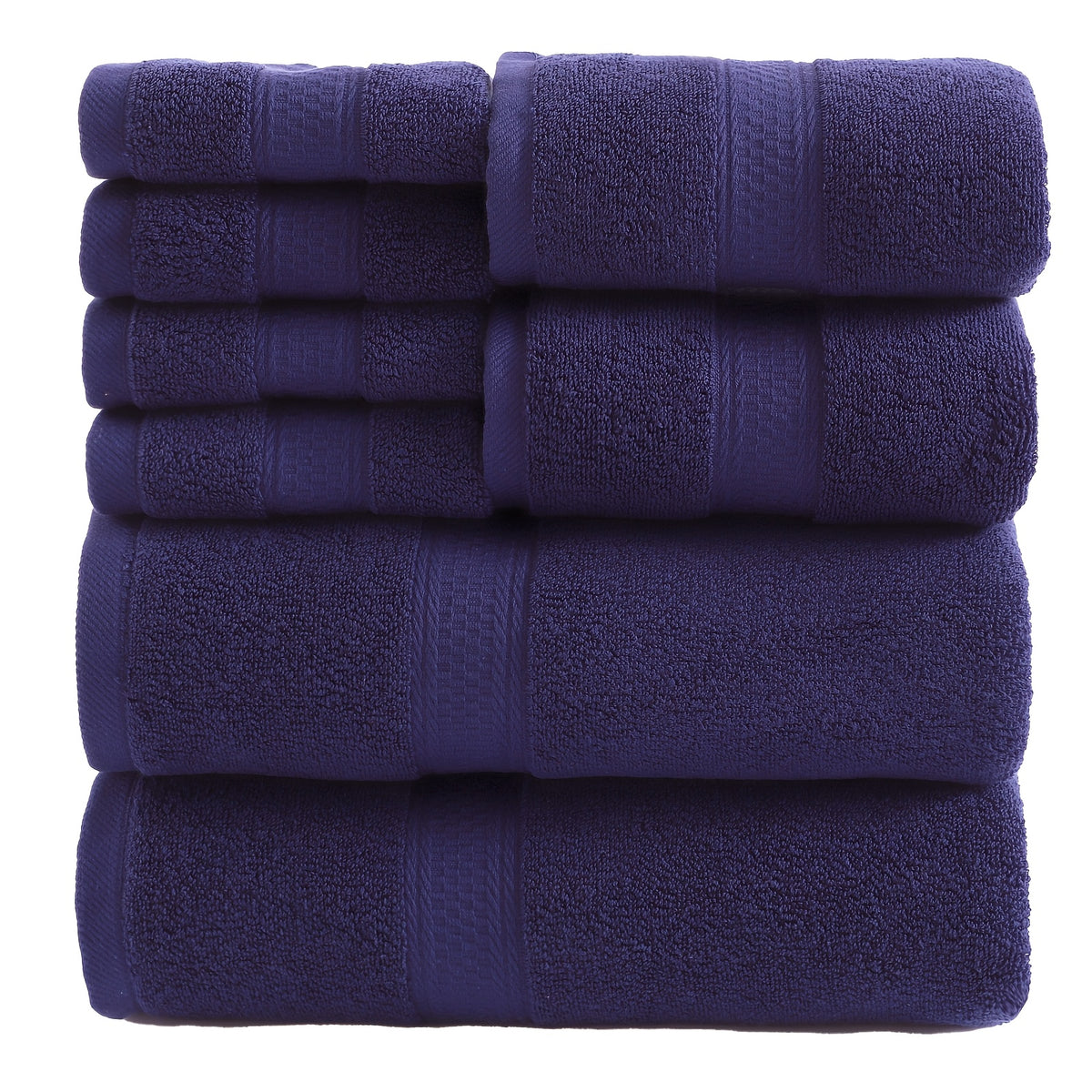 Towel Set 8 Piece & 16 Piece – Soft Absorbent Bath Towels, Hand Towels & Washcloths | Quick Dry Thickened Bathroom Towels for Home Hotel Spa | 12 Colors