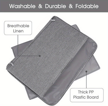 Waterproof Cationic Storage Boxes 4 Pack Extra Large with Dual Zippers & 3 Handles – Foldable Bed Sheet Organizer for Wardrobe Bedroom Closet Clothes Blankets Books