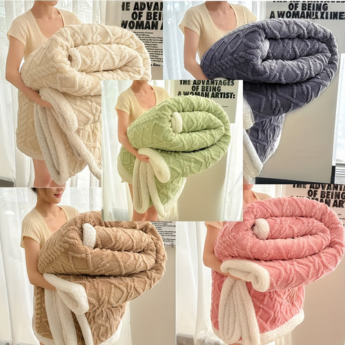 Soft Taffeta Throw Blanket Double-Sided for All Seasons, Lightweight Cozy Blanket for Bed Couch Sofa, Air Conditioning Blanket Machine Washable, Aesthetic Bedroom Blanket Gift in Beige Pink Green Gray Brown